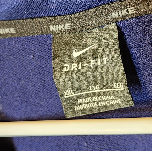 Nike Dri-Fit Quarter Zip Pullover Men's Royal Blue size XXL - Picture 5 of 9